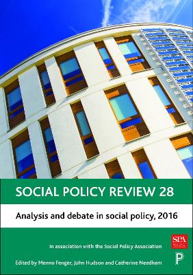 Social Policy Review 28: Analysis and Debate in Social Policy, 2016