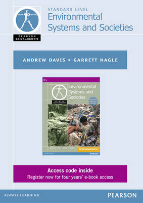 Pearson Baccalaureate Environmental Systems and Societies ebook only edition   for the IB Diploma New edition