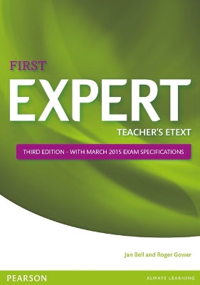 First Expert (3rd Edition) Teacher's eText Disc for Interactive Whiteboard (IWB) (Includes Teacher's Resources)
