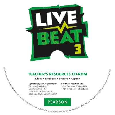 Live Beat Level 3 Teacher's Resources CD-ROM