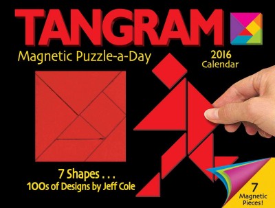 2016 Tangram Magnetic Puzzle-a-Day  Calendar