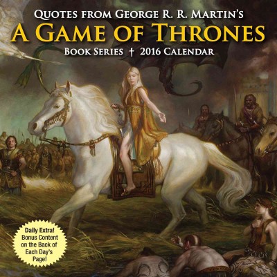2016 Quotes from George R. R. Martin's A Game of Thrones DTD