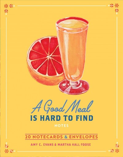 Good Meal Is Hard to Find Notes: 20 Notecards & Envelopes