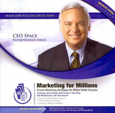 Marketing for Millions: Proven Marketing Strategies for Million Dollar Success Library ed.
