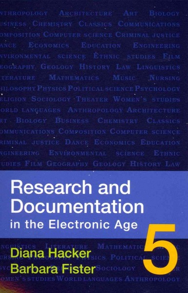 Rules for Writers 7e & Research and Documentation in the Electronic Age 5e &  Work with Sources Using MLA with 2009 Update 7e 7th ed.