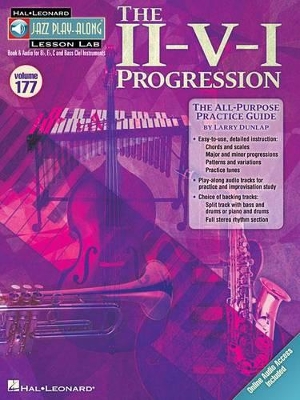 The II-V-I Progression Jazz Play-Along Lesson Lab (Volume 177)