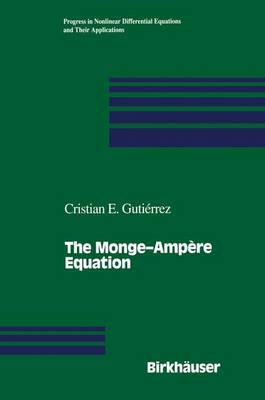 MongeAmpère Equation Softcover reprint of the original 1st ed. 2001