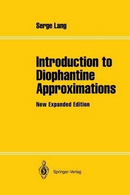 Introduction to Diophantine Approximations: New Expanded Edition 2nd ed. 1995
