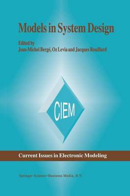 Models in System Design Softcover reprint of the original 1st ed. 1997