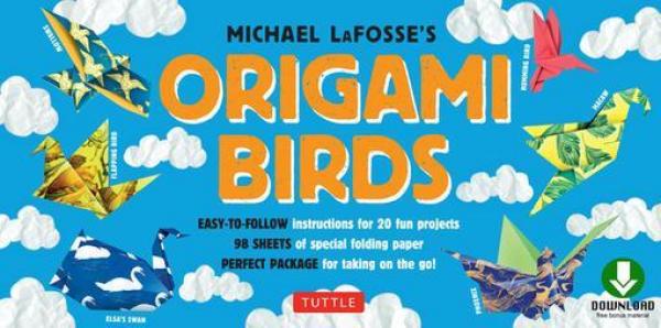 Origami Birds Ebook: Make Colorful Origami Birds with This Easy Origami Kit: Includes  Origami Book with 20 Projects and Downloadable Materials