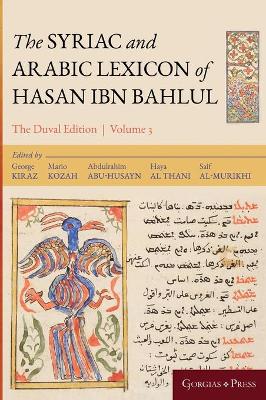 Syriac and Arabic Lexicon of Hasan Bar Bahlul (Nun-Taw)
