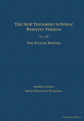 New Testament in Syriac: Peshitta Version: Paul