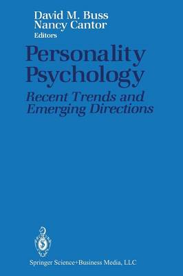 Personality Psychology: Recent Trends and Emerging Directions Softcover reprint of the original 1st ed. 1989