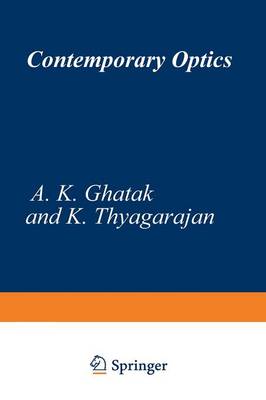 Contemporary Optics Softcover reprint of the original 1st ed. 1978