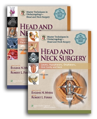Master Techniques in Otolaryngology-Head and Neck Surgery Volumes 1 & 2  Package