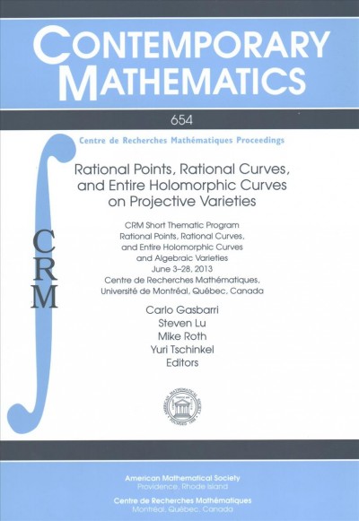 Rational Points, Rational Curves, and Entire Holomorphic Curves on  Projective Varieties