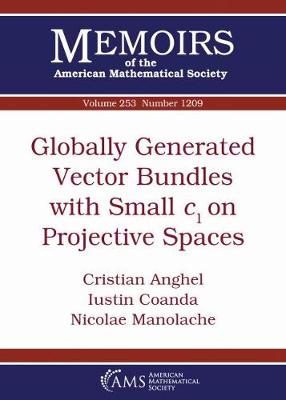 Globally Generated Vector Bundles with Small $c_1$ on Projective Spaces