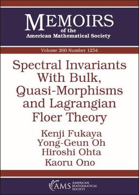Spectral Invariants with Bulk, Quasi-Morphisms and Lagrangian Floer Theory