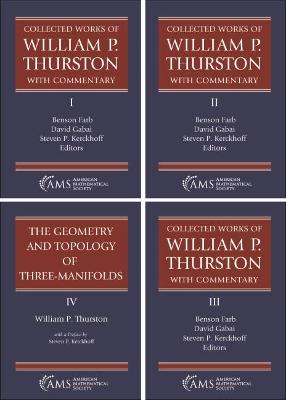Collected Works of William P. Thurston with Commentary (The Set)