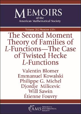 Second Moment Theory of Families of $L$-Functions-the Case of Twisted Hecke  $L$-Functions