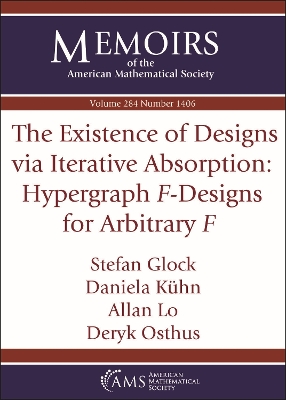 Existence of Designs via Iterative Absorption: Hypergraph $F$-Designs for Arbitrary $F$
