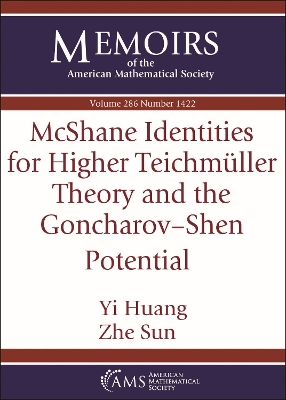 McShane Identities for Higher Teichmueller Theory and the Goncharov-Shen Potential