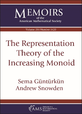 Representation Theory of the Increasing Monoid