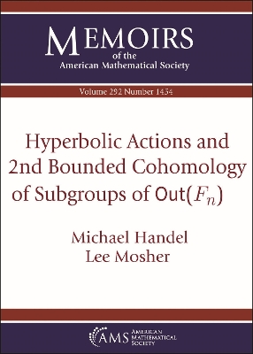 Hyperbolic Actions and 2nd Bounded Cohomology of Subgroups of $\textrm {Out}(F_n)$