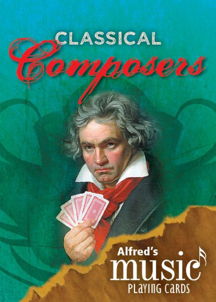 Alfred's Music Playing Cards: Classical Composers 1 Pack