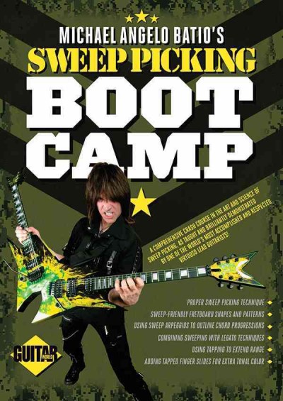 Michael Angelo Batio's Sweep Picking Boot Camp