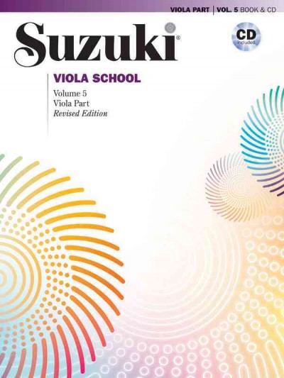Suzuki Viola School Vol 5 Revised ed.