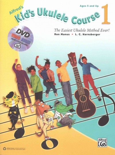 Alfred's Kid's Ukulele 1: The Easiest Ukulele Method Ever! Incl. Audio Online