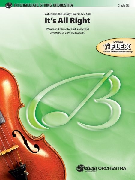 It's All Right: Featured in the Disney/Pixar Movie Soul, Conductor Score & Parts