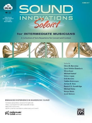 Sound Innovations Soloist for Intermediate Musicians: A Collection of Solo Repertoire for Concert and Contest, Book & Online Media