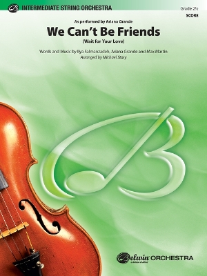 We Can't Be Friends: (Wait for Your Love), Conductor Score