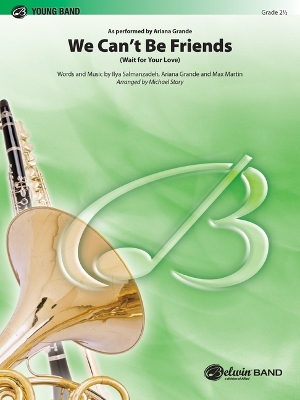 We Can't Be Friends: (Wait for Your Love), Conductor Score & Parts