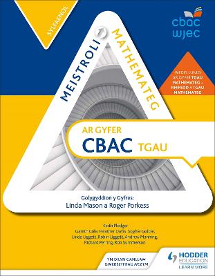Meistroli Mathemateg CBAC TGAU: Sylfaenol (Mastering Mathematics for WJEC  GCSE: Foundation Welsh-language edition)