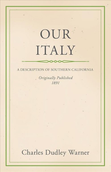 Our Italy