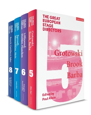 Great European Stage Directors Set 2: Volumes 5-8: Post-1950
