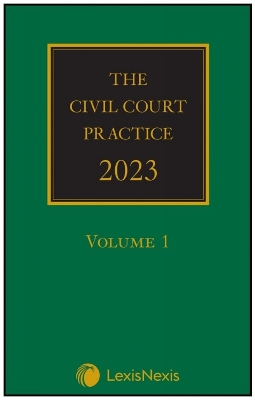 Civil Court Practice 2023: (The Green Book)