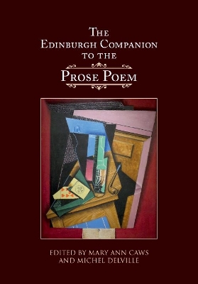 Edinburgh Companion to the Prose Poem