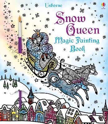 Snow Queen Magic Painting Book