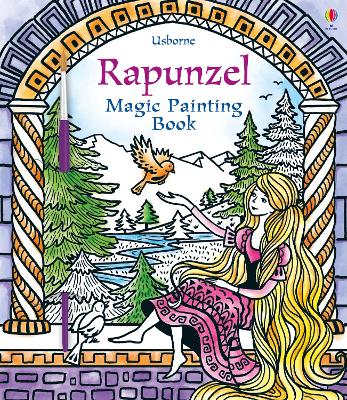 Rapunzel Magic Painting Book