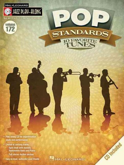 Pop Standards Jazz Play-Along Volume 172