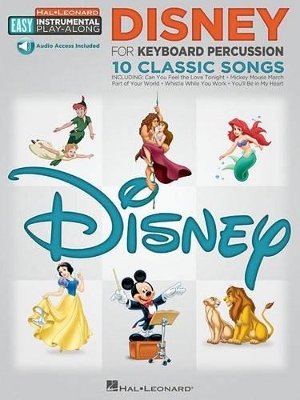 Disney - 10 Classic Songs Easy Instrumental Play-Along - Keyboard Percussion