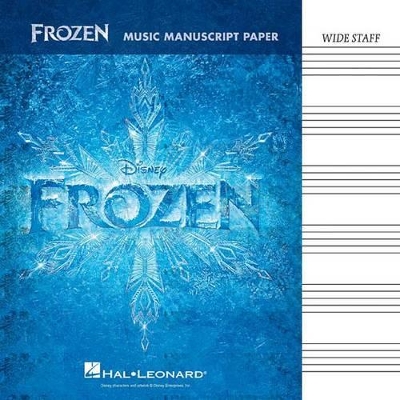 Frozen: Music Manuscript Paper (Wide-Staff)