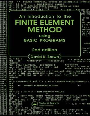Introduction to the Finite Element Method using BASIC Programs