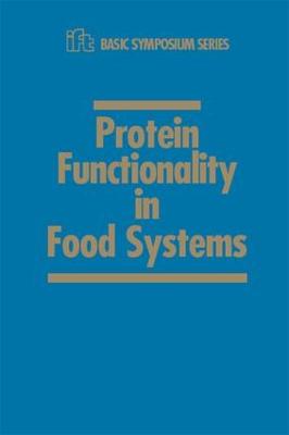 Protein Functionality in Food Systems