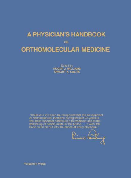 Physician's Handbook on Orthomolecular Medicine