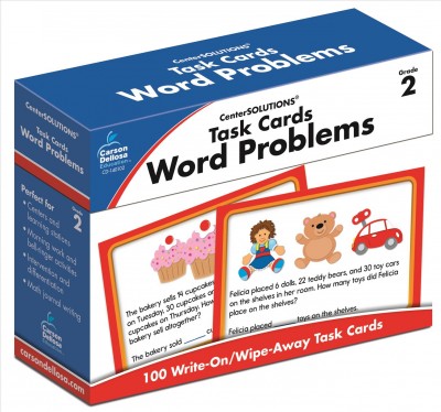 Task Cards: Word Problems, Grade 2